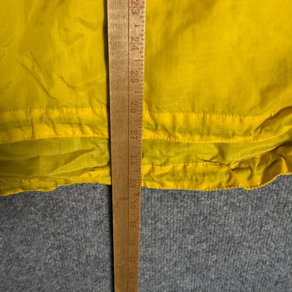 Vintage Tommy Hilfiger Yellow Anorak Windbreaker Jacket Mens Medium - Picture 5 of 6